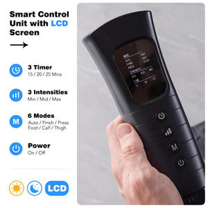 Masajeador OEM Portátil de 6 Cámaras para Recuperación por Compresión de Pie y Pierna, Bota de Compresión de Aire de 12V para Caderas y Piernas - Product Image 3