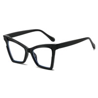 Cat Eye Anti lumière bleue lunettes dames mode optique Prescription lunettes dégradé couleur Transparent lunettes cadre