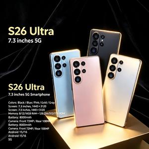S26 Ultra, Teléfono Inteligente 5G de 7.3 Pulgadas, Batería de 8000 mAh, Juegos y Entretenimiento, Cámara Frontal de 72MP, Cámara Trasera de 24MP, Sensor de Huellas Dactilares - Product Image 3