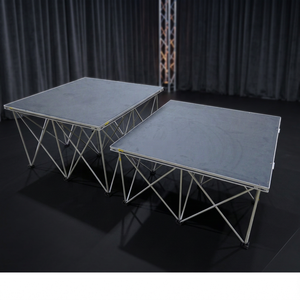 เวทีพกพาอลูมิเนียม 6061-T6 สำหรับงานเทศกาลดนตรีกลางแจ้ง พื้นผิวกันลื่น ติดตั้งง่าย รับน้ำหนักได้มาก - Product Image 1