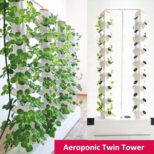 Sistema Hidropónico Vertical de 45 Plantas con Bomba y Tanque de Agua Móvil - Product Image 6