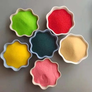 Peinture décorative de sablier multicolore moderne Peinture de sable de sol de mur extérieur à bas prix Minéraux non métalliques brûlés fins - Product Image 3