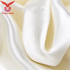 Fashion design bianco duchessa 50d * 75d <span class=keywords><strong>raso</strong></span> lucido spandex tessuto per abito da sposa - Product Image 3