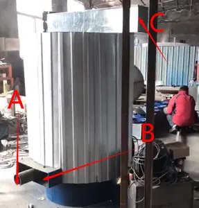 Industry Powder coating Coal stove heating oven baking oven curing oven