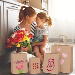Paper Bags with Handles Assorted Sizes <b>Gift</b> Bulk Kraft Bags for <b>Small</b> Business Shopping Retail Party Merchandise Paper Bags - Product Image 6