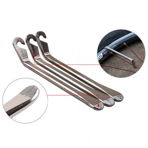 Jeu de leviers de pneu de vélo en métal, taille unique, pour la réparation et le démontage des pneus de vélo de montagne - Product Image 1