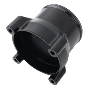 Adaptador de cuerpo de aceleración universal de aluminio Aosu de 74 mm para tubo de 3.0 pulgadas, mejora de perno frontal, nuevo de alta calidad TBP036-BK - Product Image 4