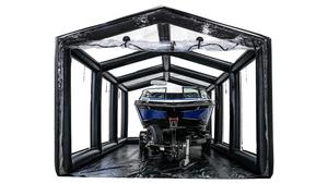 Tente de <span class=keywords><strong>garage</strong></span> gonflable transparente pour <span class=keywords><strong>voiture</strong></span>, imperméable, pour exposition de voitures - Product Image 4