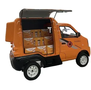 Véhicule camion 80 km/h approuvé par la CEE l7e mini pizza électrique voiture de livraison de nourriture fourgon électrique cargo à vitesse rapide voiture