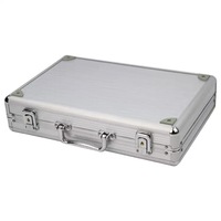 Valise portable personnalisée APC030 pour 24 montres, boîte en aluminium, étui de transport pour équipement de barbier
