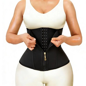 Cintura Dimagrante <span class=keywords><strong>da</strong></span> Donna con Chiusura a Cerniera in Poliestere, Fascia Modellante per Addome e Vita, Shapewear Compressivo - Product Image 1