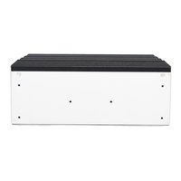 Ordinateur industriel compact avec PCIe X8 pour l'extension, 5 ports LAN GbE, 2 ports RS232/485 COM pour la vision industrielle/le contrôle d'automatisation