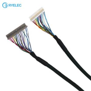 20pin DF20A ขนาด1.0มม. สายเชื่อมต่อ Hirose DF14กับ DF19 LVDS สำหรับเครื่องปอกพร้อม20276 30V - Product Image 2