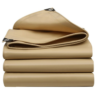Bâche PVC robuste personnalisable 300GSM~1000GSM, toile de protection pour tentes, auvents, camions, navires, imperméable à la pluie