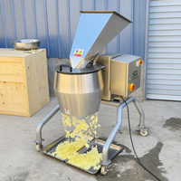 Automatische Groentesnijmachine voor Aardappel Wortel Julienne Snijden Crinkle Chips Volledig 304 Roestvrij Staal 380V/440V