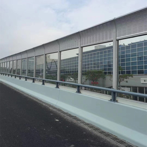 <span class=keywords><strong>Barrière</strong></span> <span class=keywords><strong>acoustique</strong></span> de bruit de pont extérieur en aluminium de <span class=keywords><strong>barrière</strong></span> <span class=keywords><strong>acoustique</strong></span> en métal de route - Product Image 1