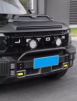 Pour Jetour T2 T-2 voiture voiture mise à niveau pare-chocs avant lumières ambiantes Modification accessoires pièces de carrosserie