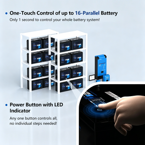 แบตเตอรี่ลิเธียม Lifepo4 ADF 72V120Ah ความจุสูง 60V 51.2V 100Ah ถึง 1000Ah สำหรับเปลี่ยนแทน <span class=keywords><strong>AGM</strong></span> ในรถยนต์ รถบรรทุก และระบบโซลาร์เซลล์ - Product Image 6