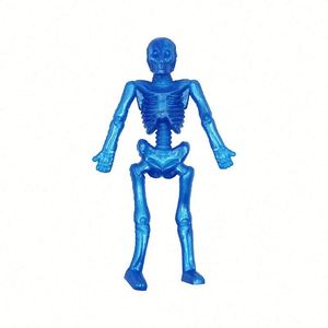 Jouet fantaisie et farceur en caoutchouc souple TPR, petit squelette zombie extensible, idéal pour les farces d'Halloween, produit transfrontalier, vente chaude - Product Image 6