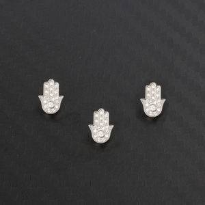 GZN-pendientes piercing g23 de titanio para el cuerpo, piercing para la oreja, nariz, tragus, barbell, cristales, grado médico, astm f136 - Product Image 4