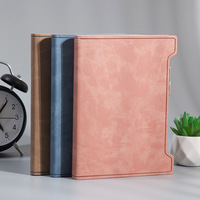 Libreta de Negocios Personalizada con Logotipo, Tapa Dura de Cuero A5, 100 Hojas, Encuadernación Térmica, Agenda Impresa para Reuniones y Trabajo