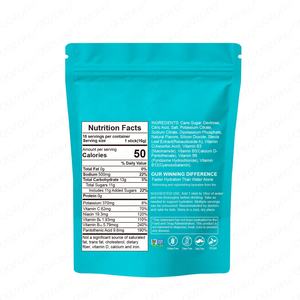 Venta caliente Suplementos a base de hierbas Mezcla de bebidas en polvo de electrolitos con 8 vitaminas y nutrientes Funciona con beneficios para la hidratación de adultos - Product Image 2