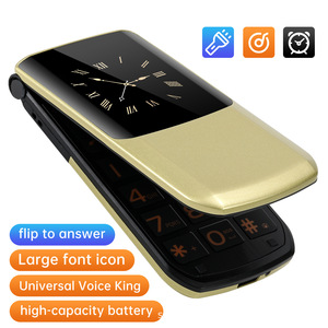 <span class=keywords><strong>Téléphone</strong></span> à clapet pour seniors <span class=keywords><strong>avec</strong></span> clavier, 2.4 4G LTE, double SIM, lampe de poche, allongement de la durée de veille, alliage de zinc, ultra-fin, écran externe, son clair et puissant - Product Image 2