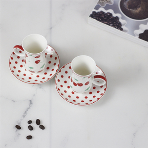 LEXI 2020 Nuovi Alla Moda <span class=keywords><strong>Turco</strong></span> Tazza di Tè Piattino In Ceramica Set Tazza di Caffè E Piattino Per Il Tè del Pomeriggio, Del Partito, celebrazione - Product Image 6