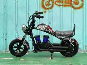 Moto de poche pour enfants ZUUMAV 50CC, moto tout-terrain avec allumage manuel, moteur 2 temps, vitesse 40-60 km/h - Product Image 2