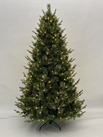 210cm Vorbeleuchteter Umweltfreundlicher PE & PVC Gemischter Weihnachtsbaum Fabrikgroßhandel für Feiertagsdekorationen