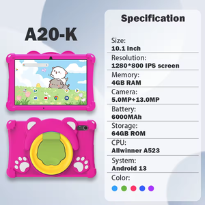 Wintouch 10.1 Inch <span class=keywords><strong>Android</strong></span> Máy Tính Bảng <span class=keywords><strong>PC</strong></span> 4GB + 64GB IPS Màn Hình Điều Khiển Của Cha Mẹ Giáo Dục Ứng Dụng Trẻ Em Máy Tính Bảng Cho Trẻ Em - Product Image 2