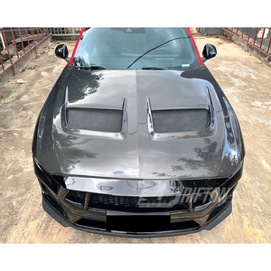 ฝากระโปรงคาร์บอนไฟเบอร์แบบแห้ง Drifton GTD Style สำหรับ Mustang ปี 2024 ขึ้นไป พร้อมผิวเงาและผิวด้าน - Product Image 2