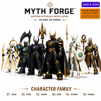 Figurine articulée mobile en PVC personnalisée par Waker Manufacturers, vente en gros de figurines de collection en plastique Mecha