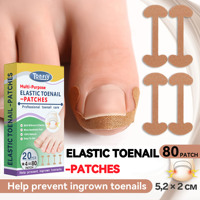 Tonfly 40 pièces Patchs de réparation des ongles, traitement épaississant et adoucissant pour paronychie, anti-infection, correction des ongles, soin des pieds