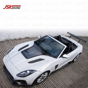 JSK estilo capucha de fibra de carbono para 2013-2016 <span class=keywords><strong>JAGUAR</strong></span> <span class=keywords><strong>F</strong></span>-<span class=keywords><strong>TYPE</strong></span> - Product Image 5