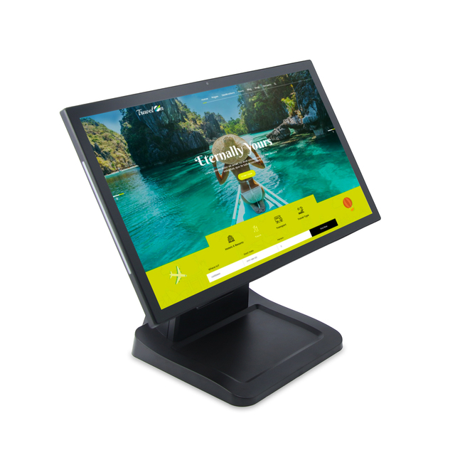 Android Tablet Desktop POS System with 58mm Thermal Printer Auto Paper Cutter for Restaurant Receipts