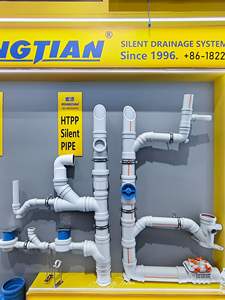 Tuyau en PP insonorisé haute pression blanc durable de 90 mm avec services d'extrusion et de découpe pour système de drainage - Product Image 6