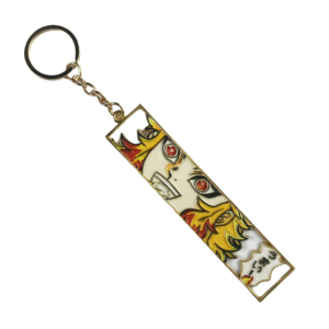 Kpop-Llavero de Metal Recargable con Mosquetón de Cazadores de Demonios, Llavero de Anime con Bordado de <span class=keywords><strong>Manga</strong></span> Jet, Regalo para Anime - Product Image 4