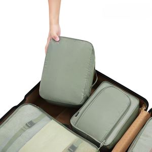 8 Set Packing Cubes Various Sizes Packing Organizer for Travel Accessories Luggage Carry on <b>Suitcase</b> - Product Image 6