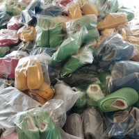 Chaleur hivernale Pantoufles en fourrure artificielle à usage domestique Liquidation de l'inventaire Chaussures en stock diverses