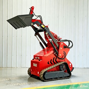 รถตักล้อยางขนาดเล็กสำหรับงานก่อสร้าง วางทรายซ้อนกันได้ - Product Image 3