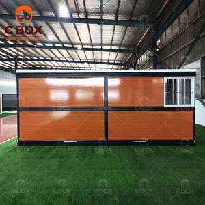 Bâtiments de bureau modulaires écologiques Cbox, villas préfabriquées en acier mobiles, mini-maisons, clinique temporaire, magasin, maison conteneur pliable - Product Image 4