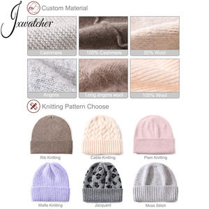Jxwatcher, mitones de mano de invierno, accesorios, guante de punto grueso, guantes de lana de Cachemira de punto personalizados elásticos de lujo para mujer - Product Image 4