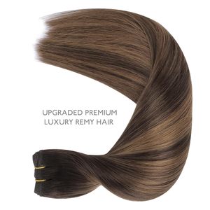 Extensions <span class=keywords><strong>de</strong></span> cheveux à bandes adhésives invisibles injectées, cheveux humains européens 100% Remy, qualité 12A, lisses, alignés dans le sens des cuticules, pour salon, balayage - Product Image 6