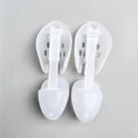Arbre à chaussures réglable en plastique pour enfants Civière de chaussures transparente polyvalente pour enfants