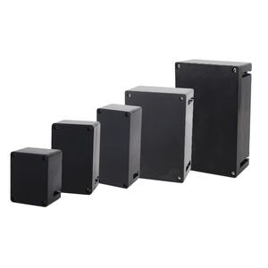 Cajas eléctricas SAIPWELL GRP <span class=keywords><strong>RAL</strong></span> <span class=keywords><strong>9011</strong></span>, cajas de poliéster negro, caja de conexiones industrial GRP EX, panel de control personalizado - Product Image 1