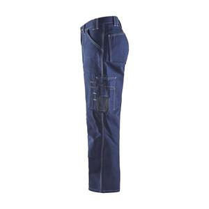 BLAKLADER - 157013708800C58 Pantalon Craftsman sans poches à clous bleu marine-PANTALON DE TRAVAIL EAN 7330509049952 - Product Image 3