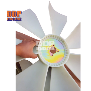 พัดลมระบายความร้อน สำหรับ Perkins 1004-4 1004-4T 1004-40 1104D-E44TA 1006-60T 1106D รุ่น 2485C514 106-7637 2485C19 2485C20 127-268 U45307130 - Product Image 3