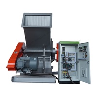 PP HDPE PVC Tube Tuyau Cadre Profil Structure Recyclage Broyeur Granulateur Broyage Machine Regulus Griffe Type Broyeur