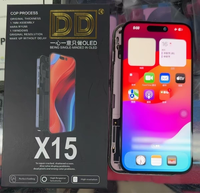 Écran OLED LCD pour iPhone 15, écran tactile LCD, assemblage de numériseur, remplacement